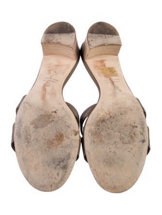 Hermès Oasis Leather Slides