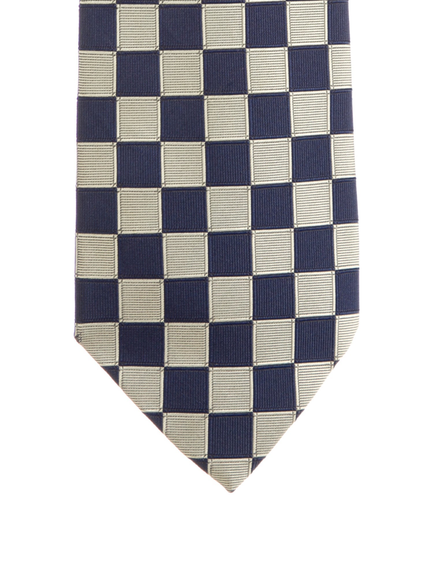 Hermès Silk Pattern Tie