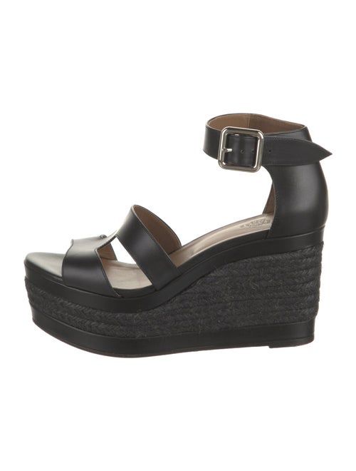 Hermès Ilana Leather Espadrilles