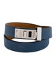 Hermès Leather Mini Dog Double Tour Wrap Bracelet