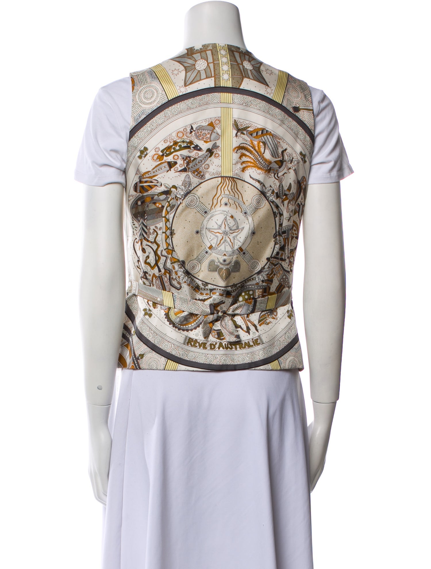 Hermès Vintage Late 1990's - Early 2000's Vest