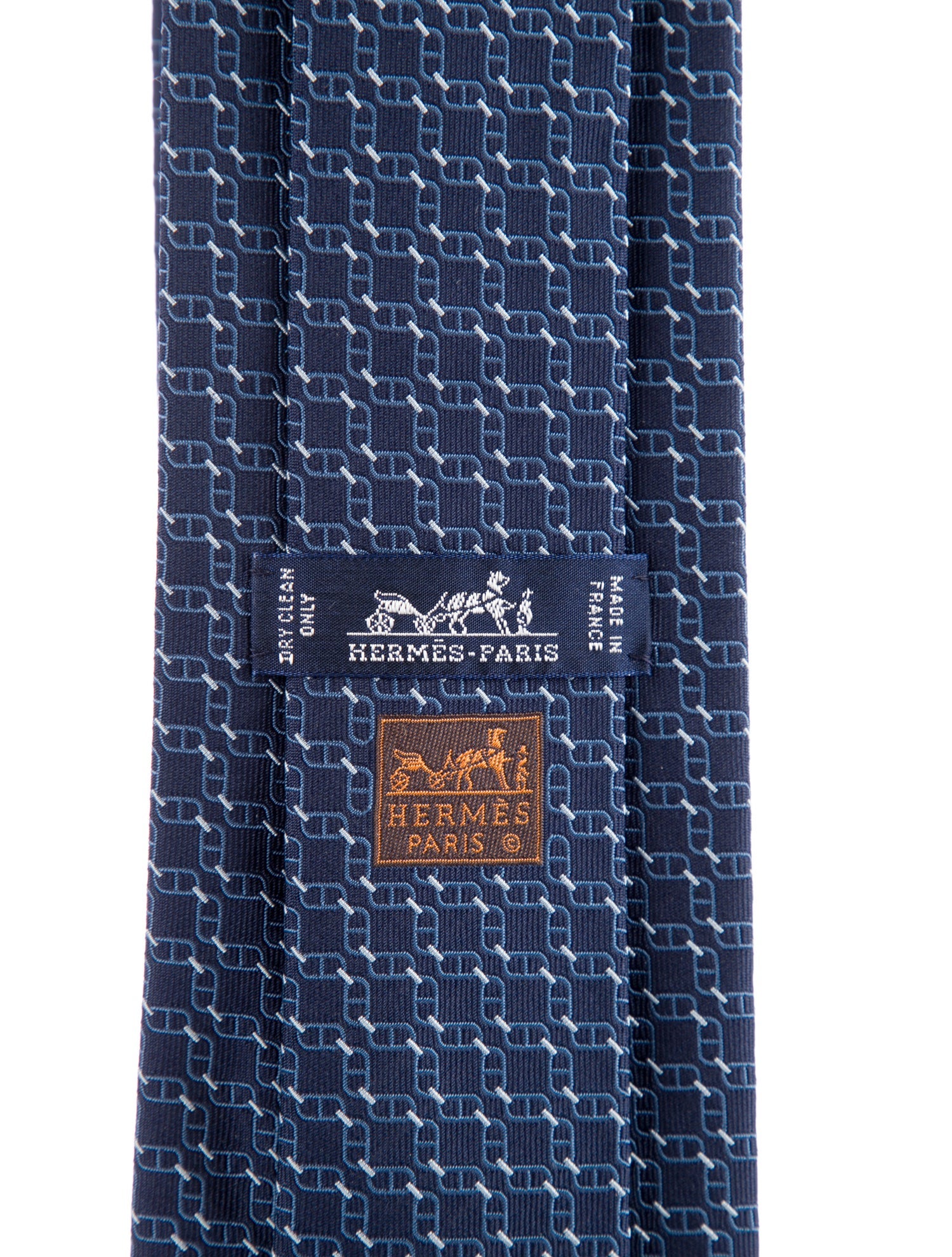 Hermès Jacquard Silk Tie w/Tags