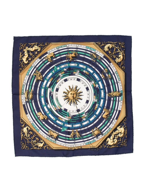 Hermès Dies Et Hore Silk Scarf