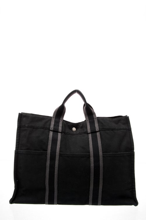 Hermès Toile Fourre-Tout MM