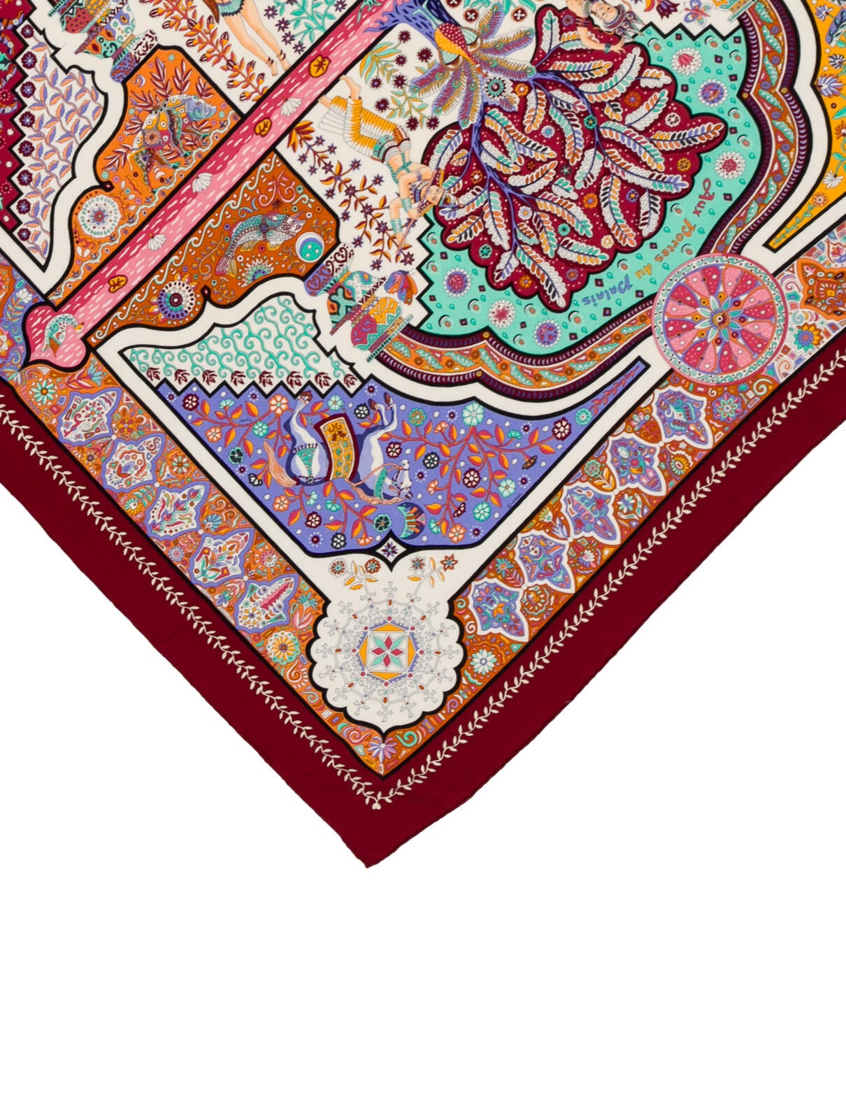 Hermès Aux Portes du Palais Cashmere Shawl