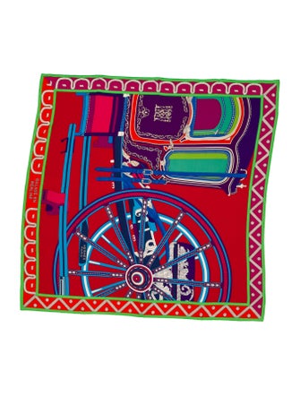 Hermès Balade en Berline Cashmere Shawl