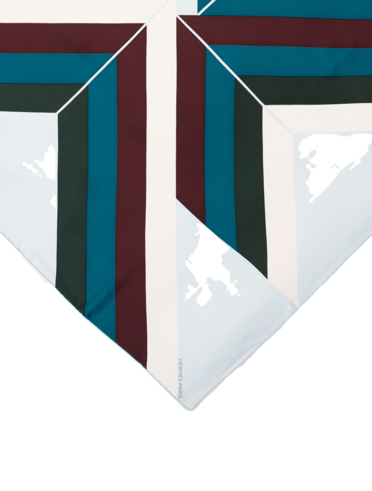 Hermès Centered Rhyme de Elaine Lustig Cohen Silk Scarf