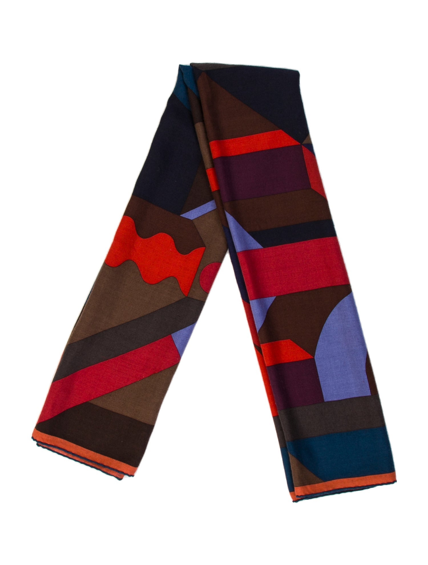 Hermès Perspective Cavaliere Cashmere Shawl