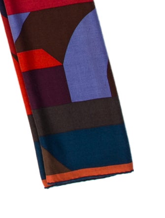 Hermès Perspective Cavaliere Cashmere Shawl