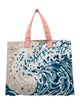 Hermès Toile Waves Beach Bag