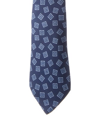 Hermès Silk Pattern Tie
