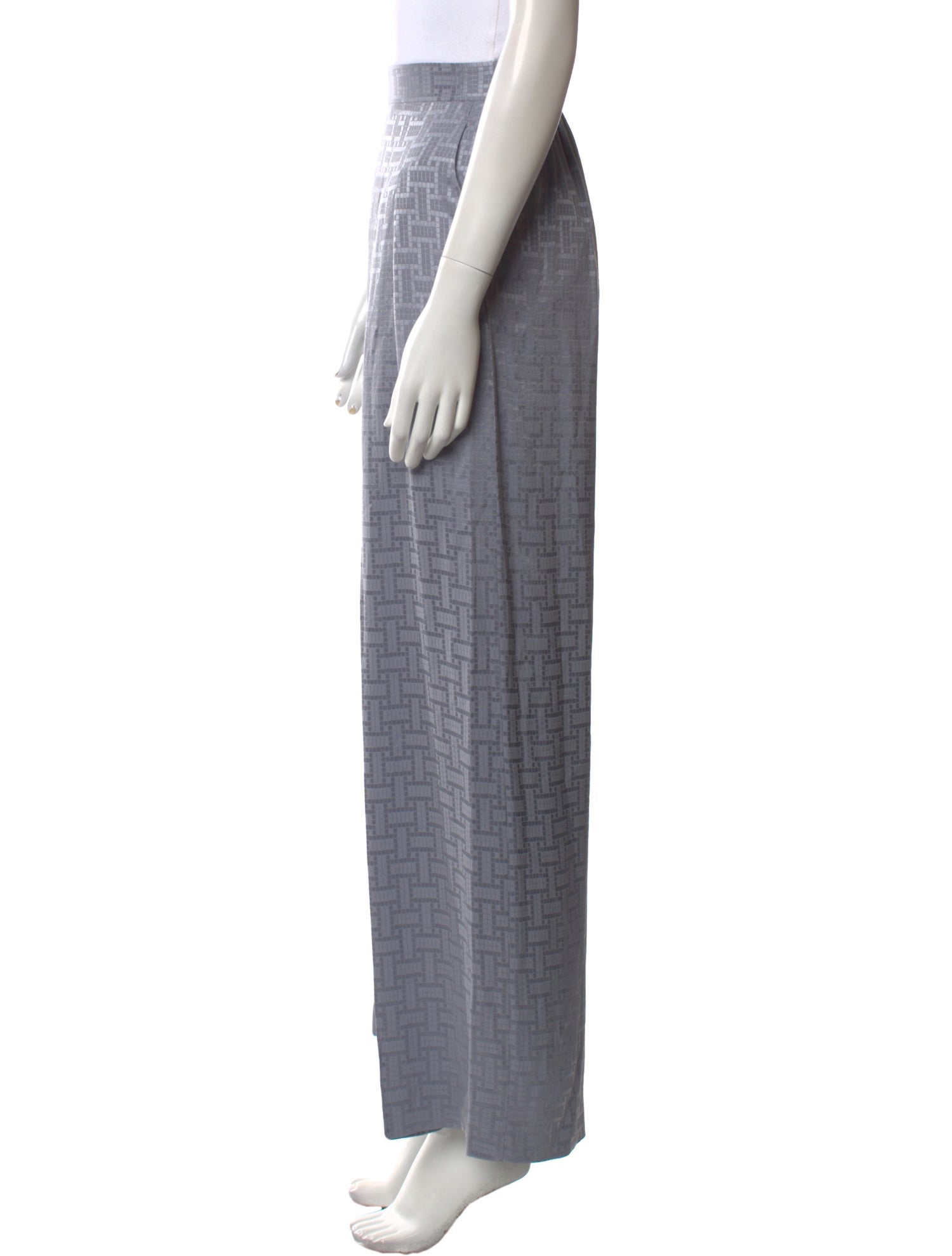 Hermès Mosaique Wide Leg Pants w/ Tags