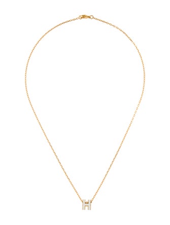 Hermès Mini Pop H Pendant Necklace