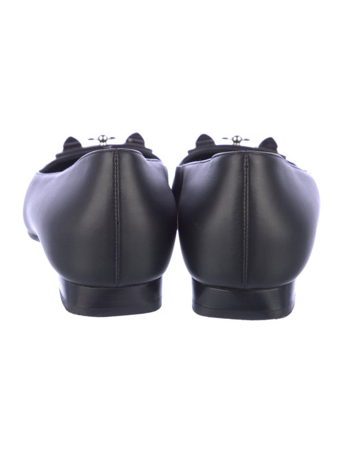 Hermès Danseuse Leather Ballet Flats