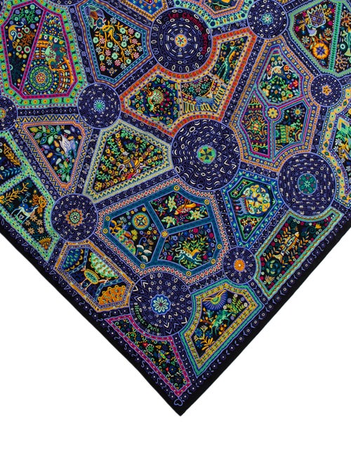 Hermès Les Chemins Secrets Silk Shawl