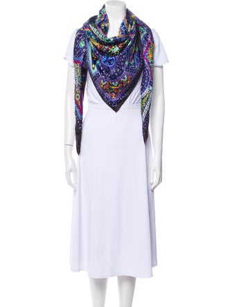 Hermès Les Chemins Secrets Silk Shawl