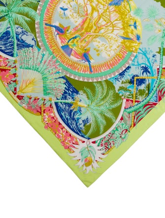 Hermès Aloha Silk Shawl