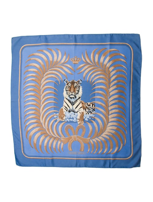 Hermès Tiger Royal Silk Scarf