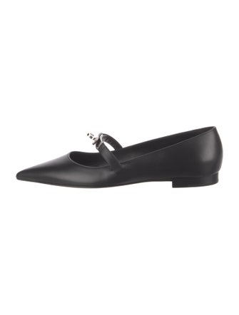 Hermès Kelly Leather Mary Jane Flats w/ Tags