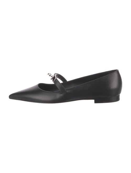 Hermès Kelly Leather Mary Jane Flats w/ Tags