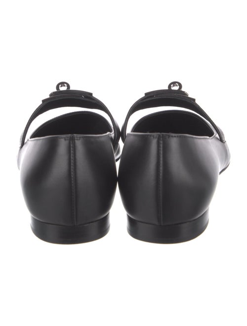 Hermès Kelly Leather Mary Jane Flats w/ Tags