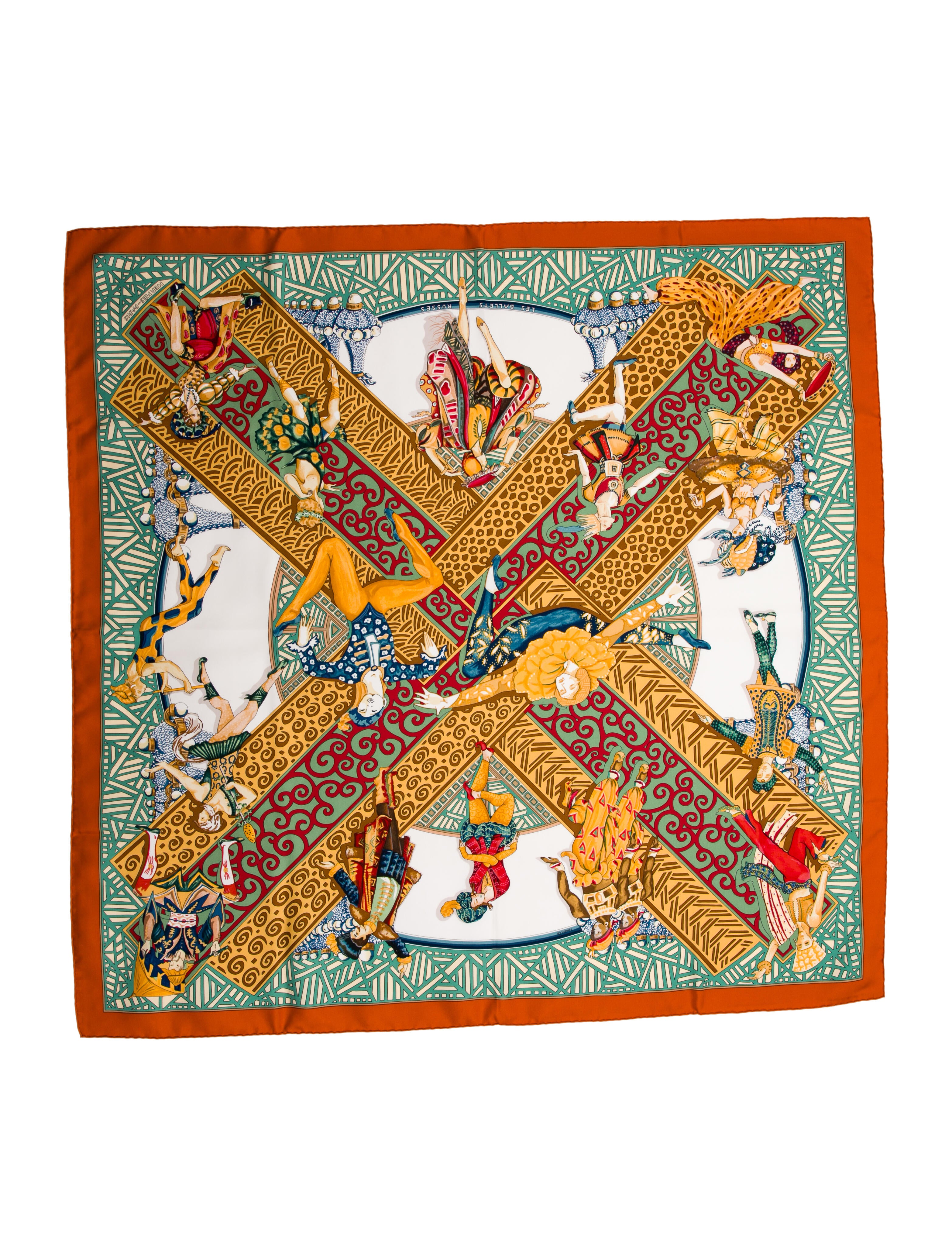 Hermès Les Ballets Russes Silk Scarf