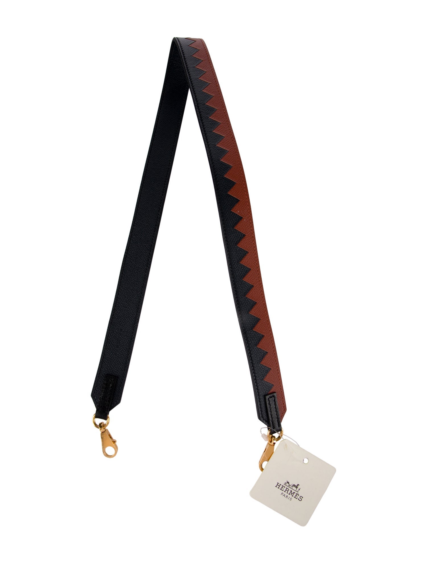 Hermès Epsom Tressage Au Galop 30MM Bag Strap