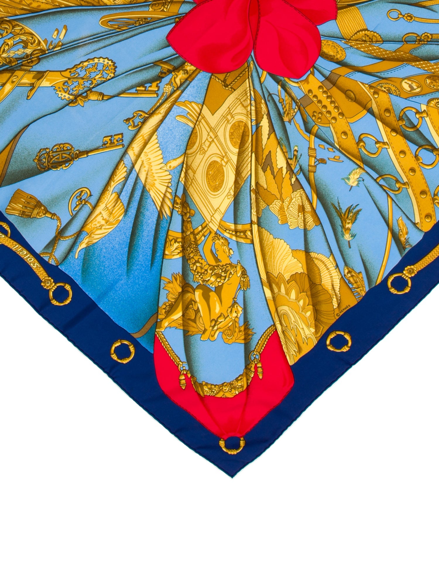 Hermès Soleil de Soie Silk Scarf