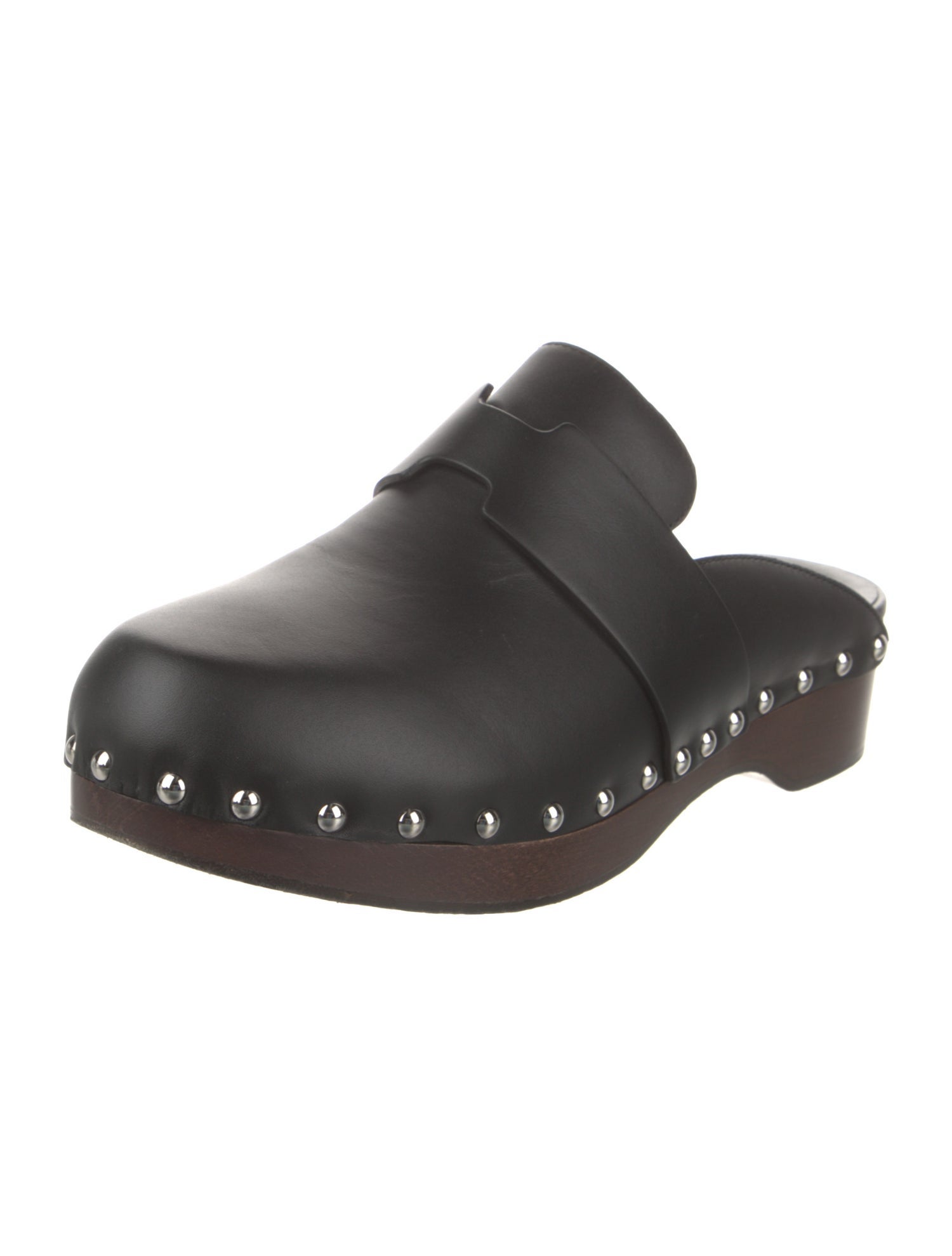 Hermès Calya Leather Mules