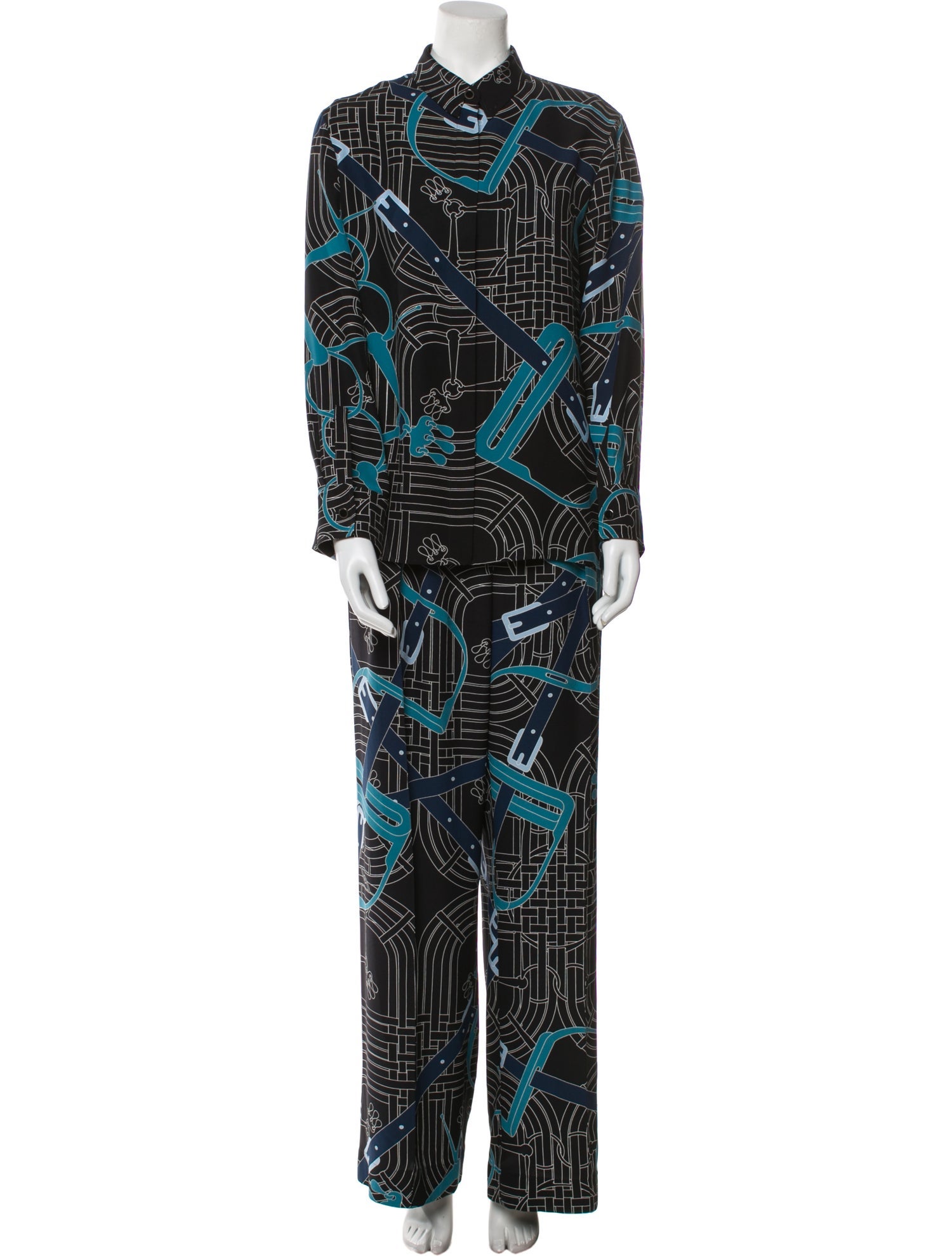 Hermès 2024 Mors a Jouets Detoure Pant Set