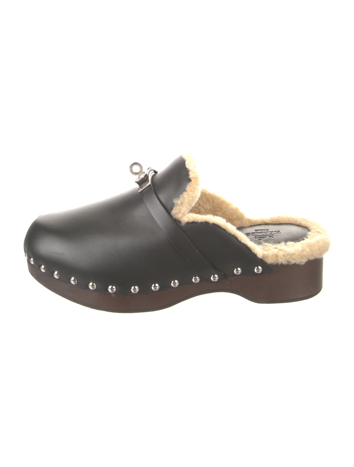 Hermès Carlotta Leather Mules