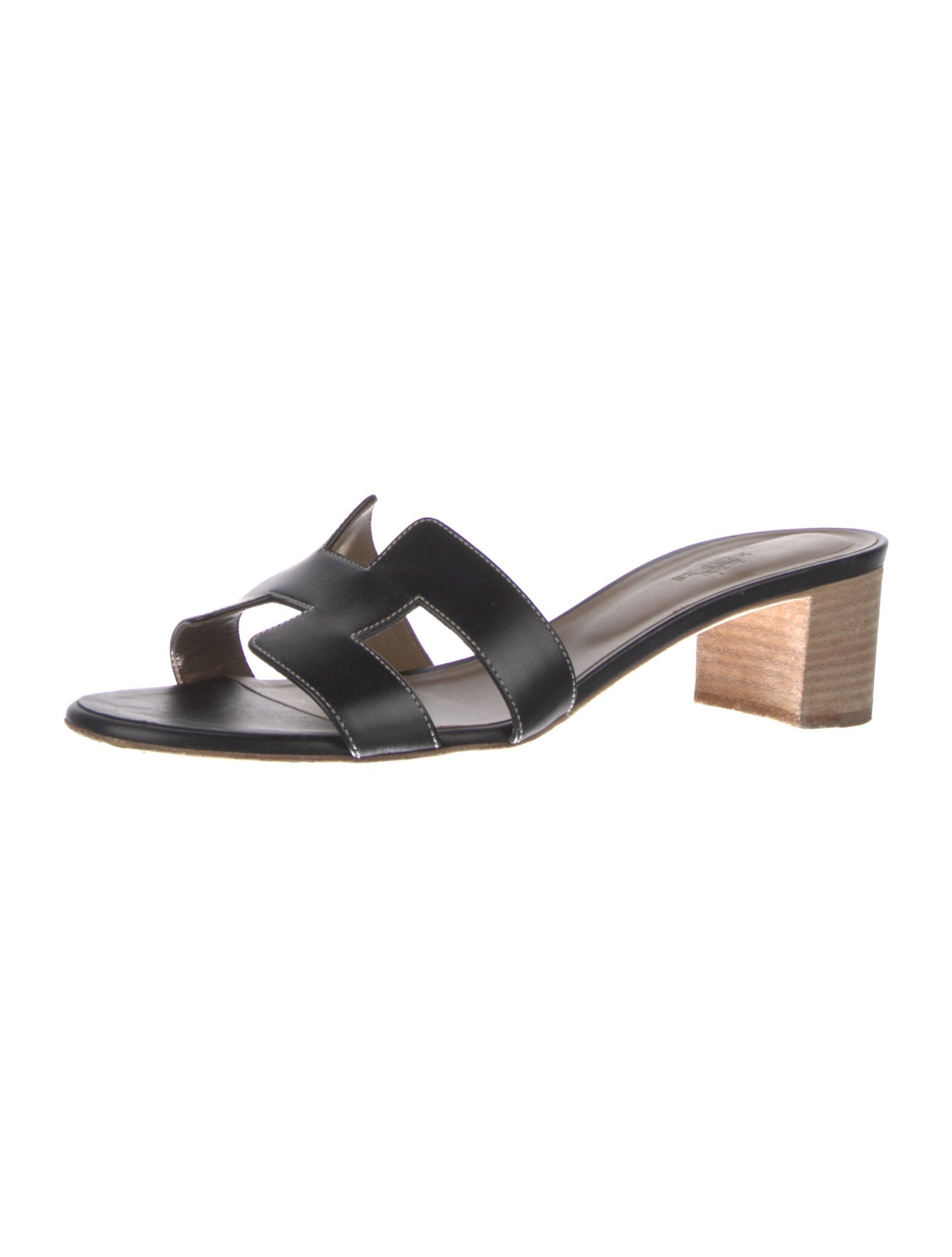 Hermès Leather Oasis Sandals