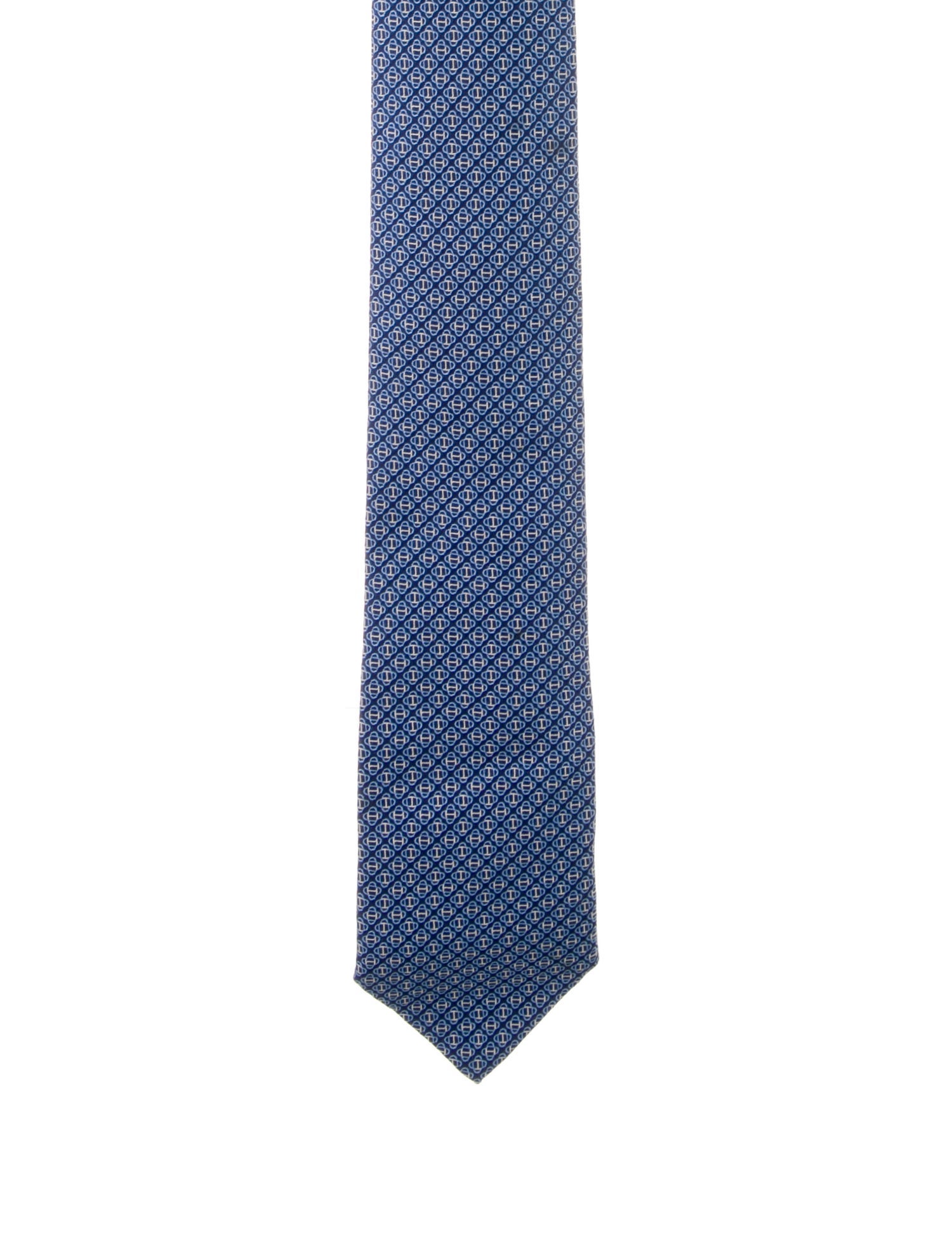 Hermès Silk Pattern Tie