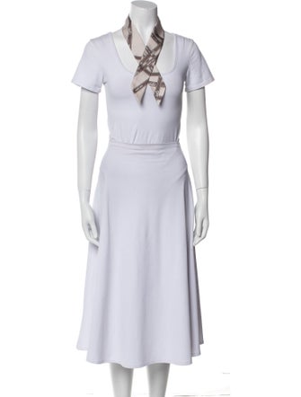 Hermès Bolduc Silk Twilly Scarf