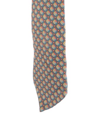 Hermès Silk Pattern Tie
