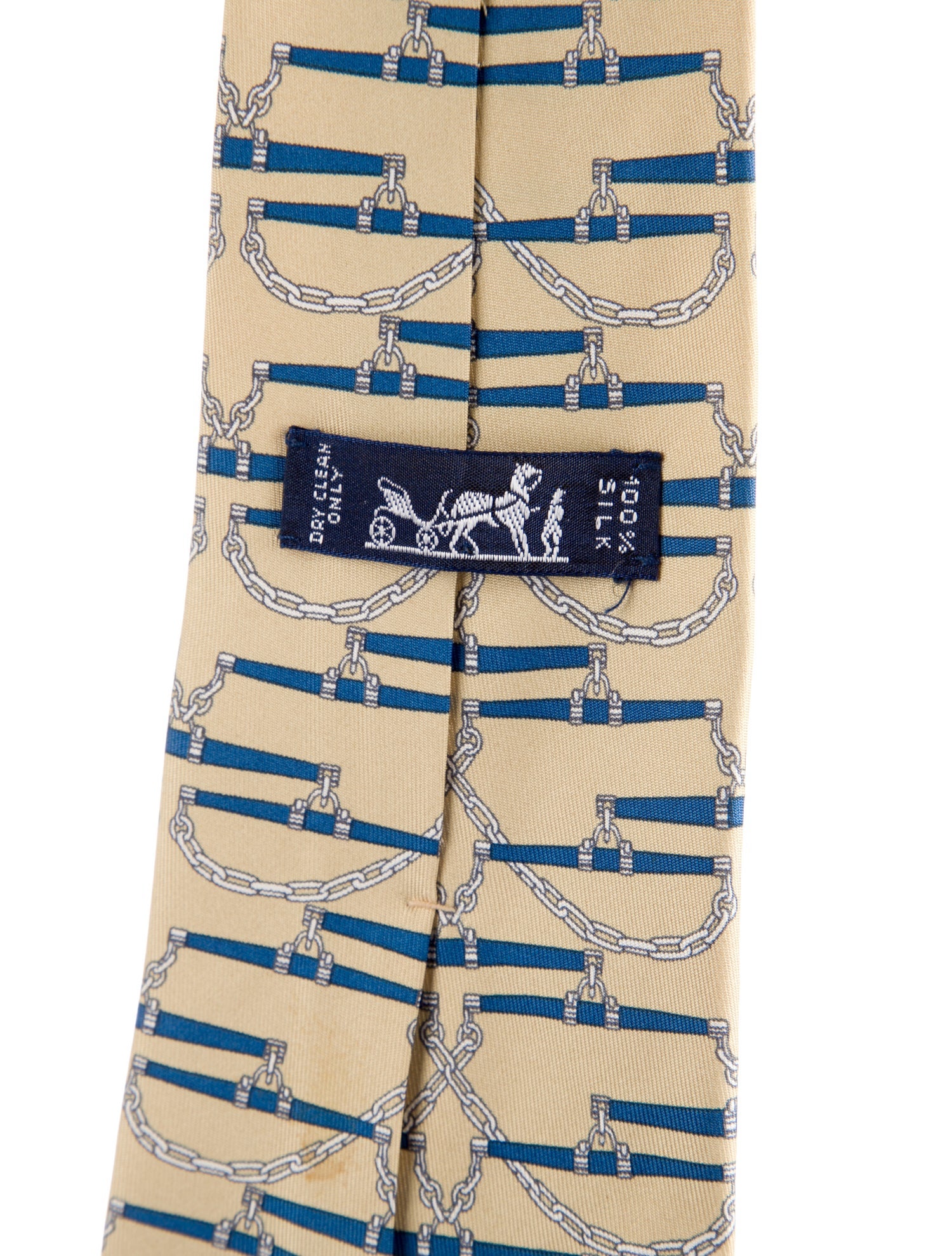 Hermès Silk Pattern Tie