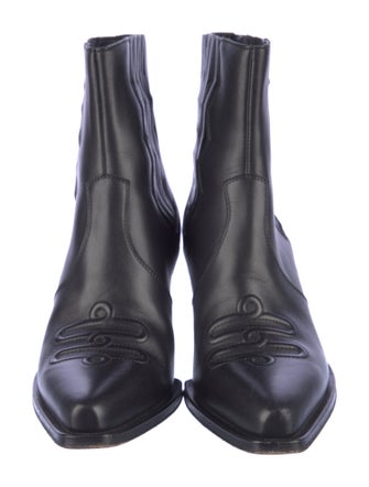 Hermès Vegas Leather Western Boots