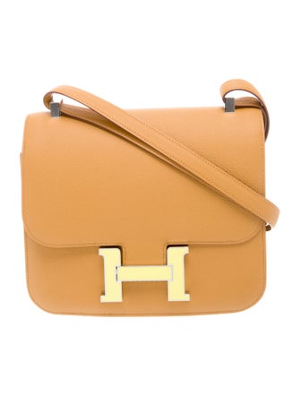 Hermès Epsom Enamel Constance 24