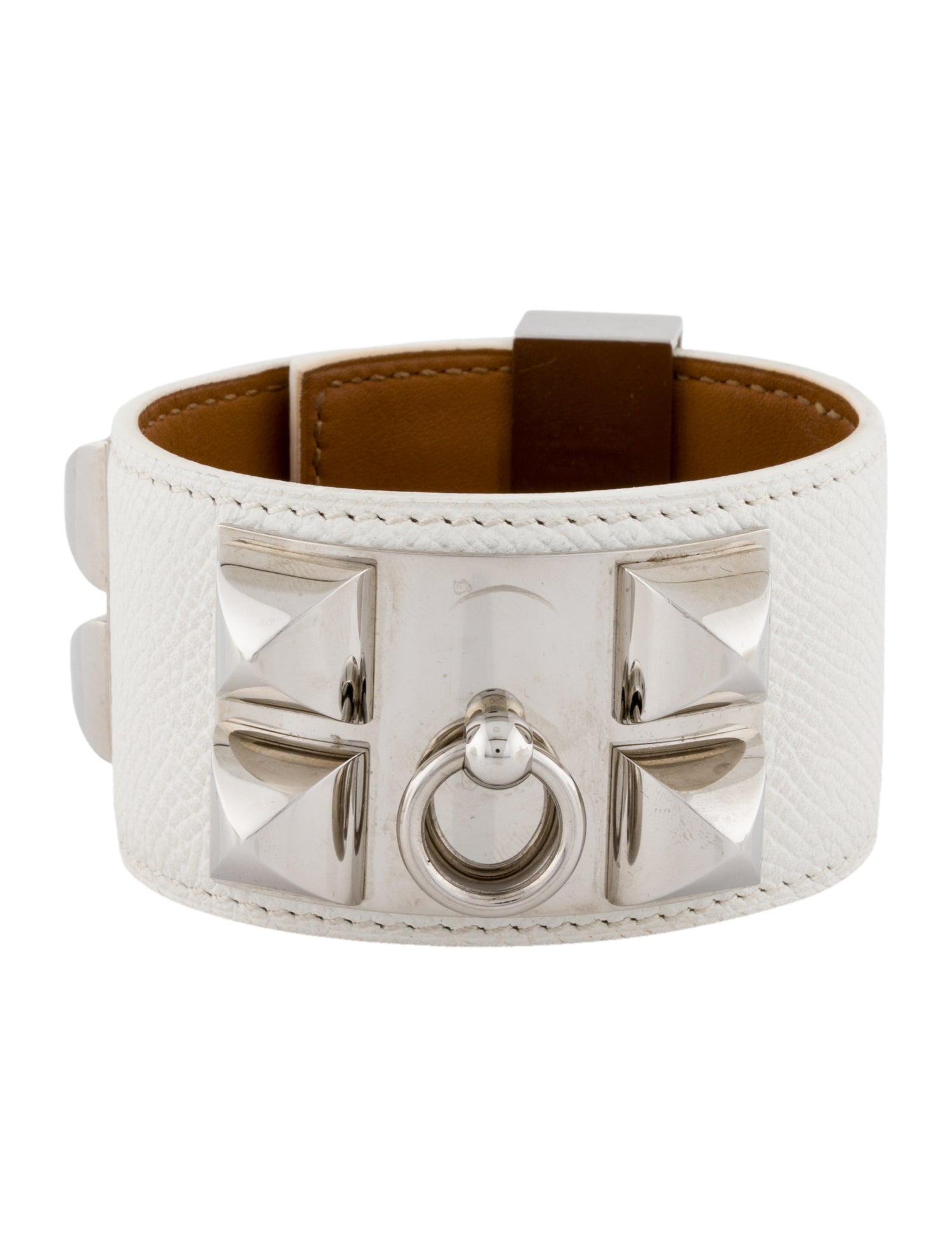 Hermès Leather Collier de Chien Wrap Bracelet
