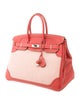 Hermès Toile H & Swift Ghillies Birkin 35