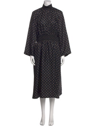 Hermès Zouaves et Dragons Midi Length Dress