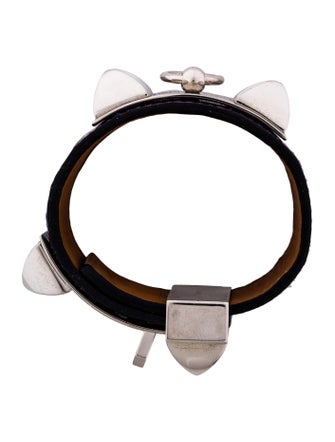 Hermès Collier de Chien Alligator Bracelet