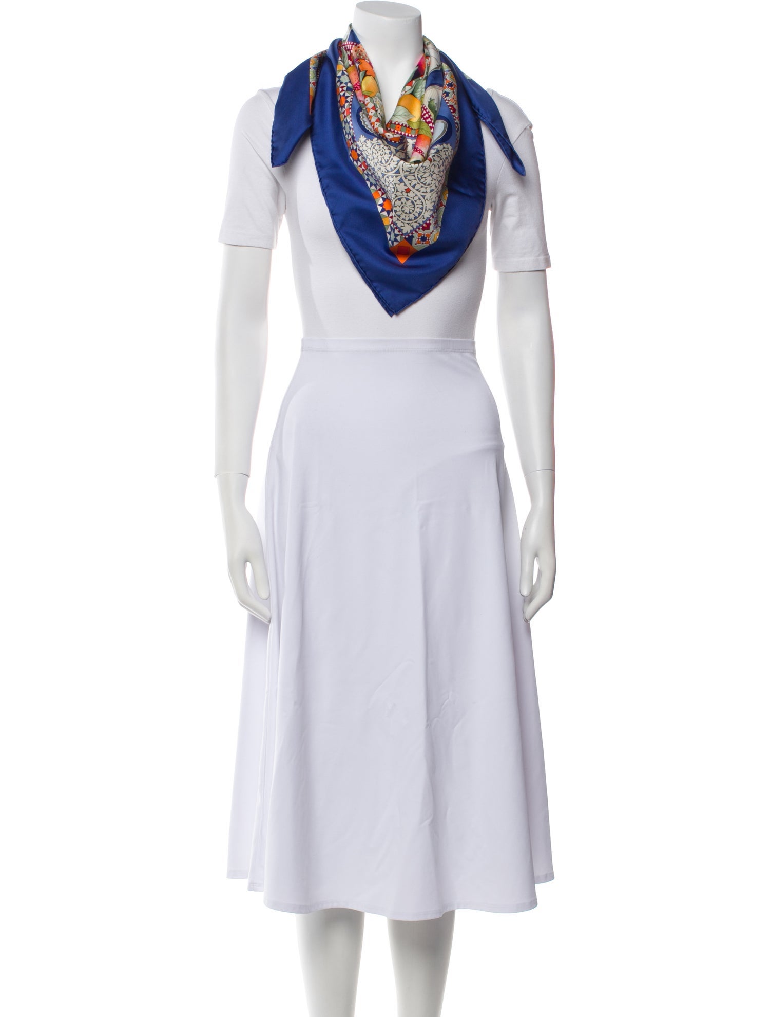 Hermès Les Jardins d'Andalousie Silk Scarf