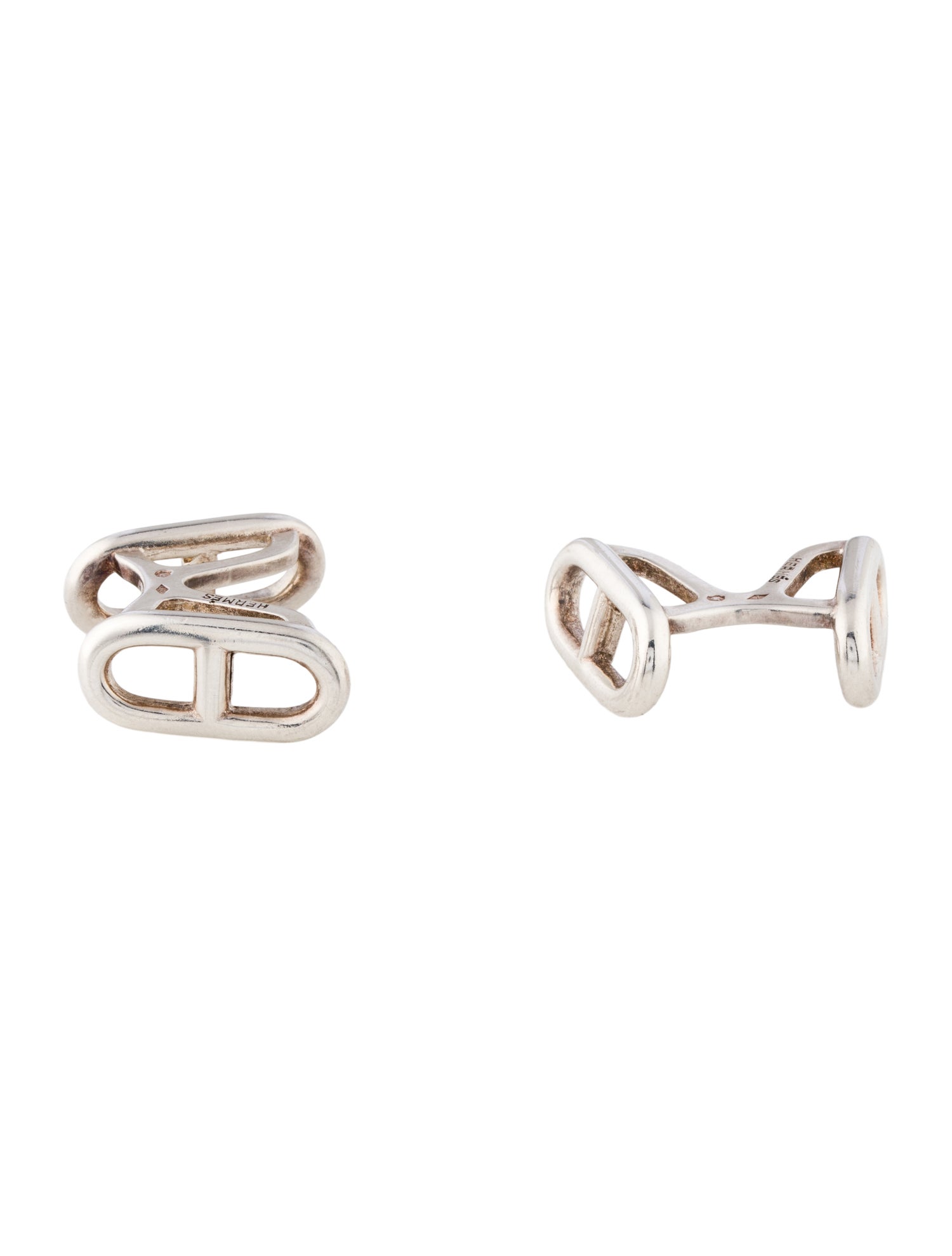 Hermès Vintage Chaine d'ancre Cufflinks