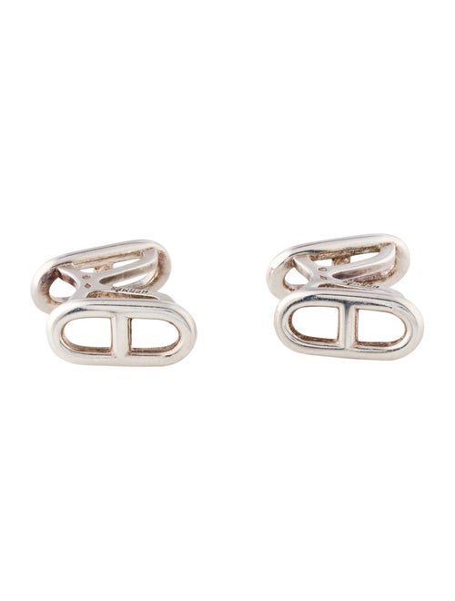 Hermès Vintage Chaine d'ancre Cufflinks