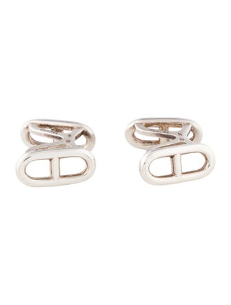Hermès Vintage Chaine d'ancre Cufflinks