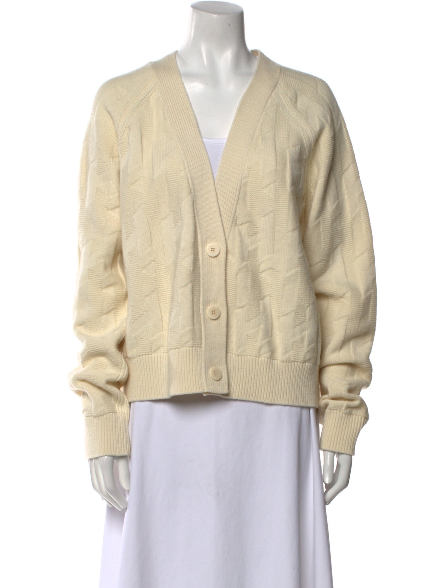 Hermès Virgin Wool V-Neck Sweater