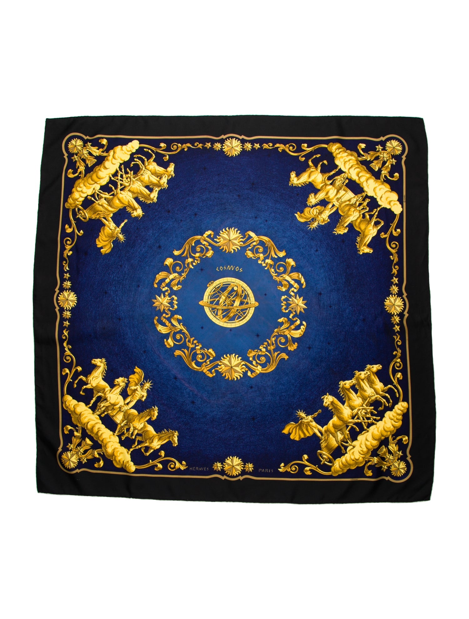Hermès Cosmos Silk Scarf