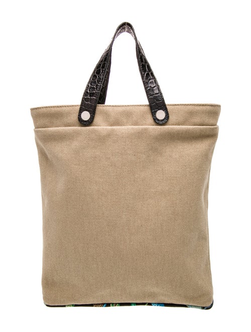 Hermès Petit H Toile Ash Tote