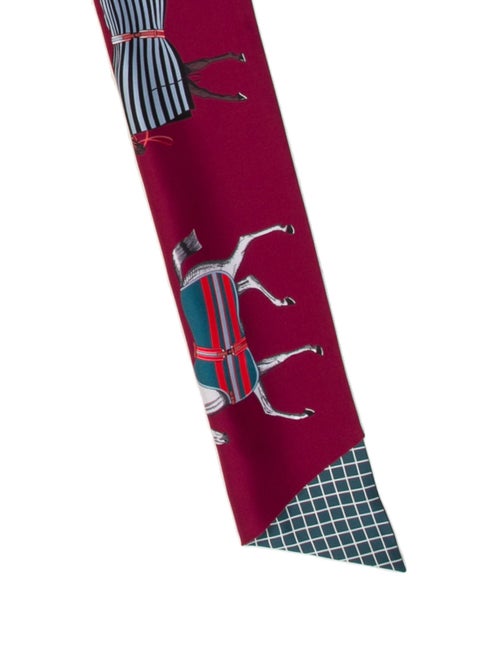 Hermès Rocabar Maxi Silk Twilly Scarf